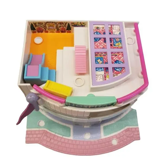 Vintage Polly Pocket Hospital Polly Pocket Wonderful Wedding Pull Out Playhouse - Picture 12 of 16